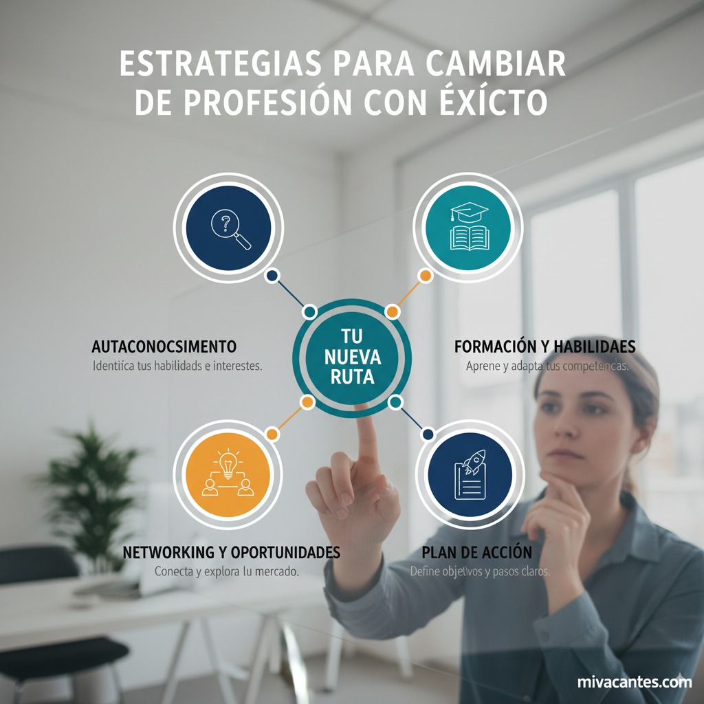 Estrategias para cambiar de profesión con éxito