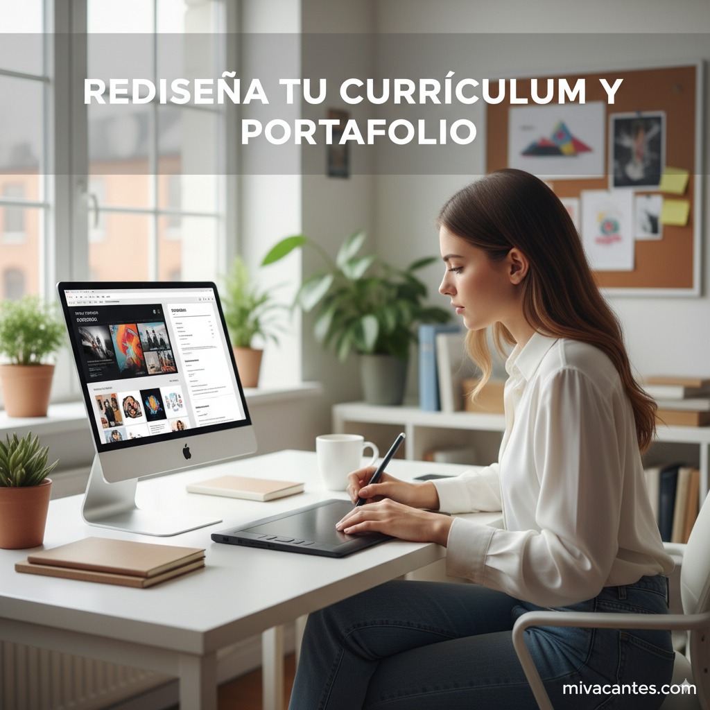 Rediseña tu currículum y portafolio