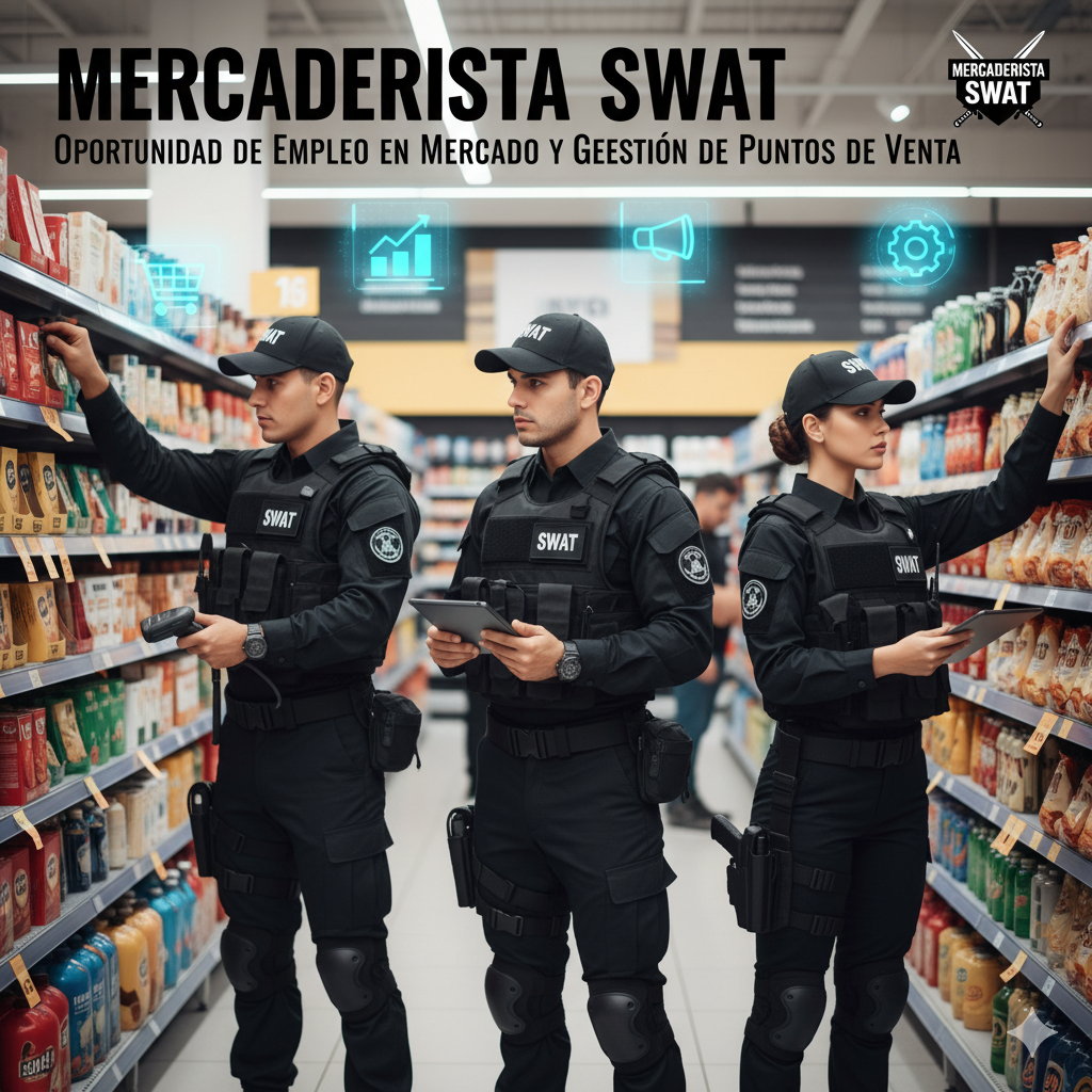 Mercaderista SWAT: Oportunidad de Empleo en Mercadeo